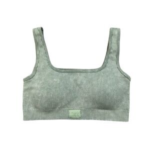 Sommer Ray Washed Seamless Ribbed Sports Bra Size S
